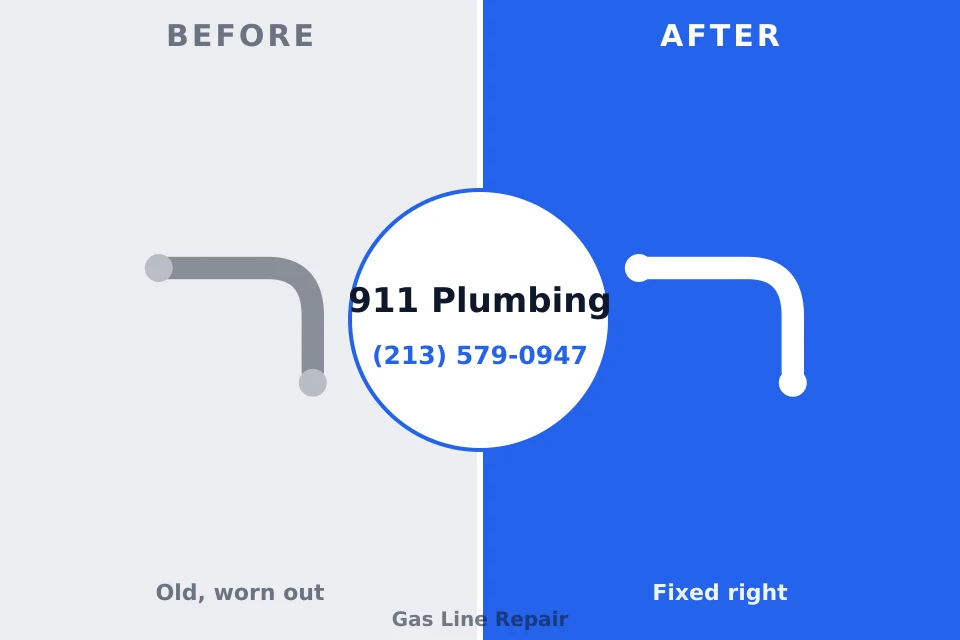 Before and after: plumbing repair West Ocean City, MD